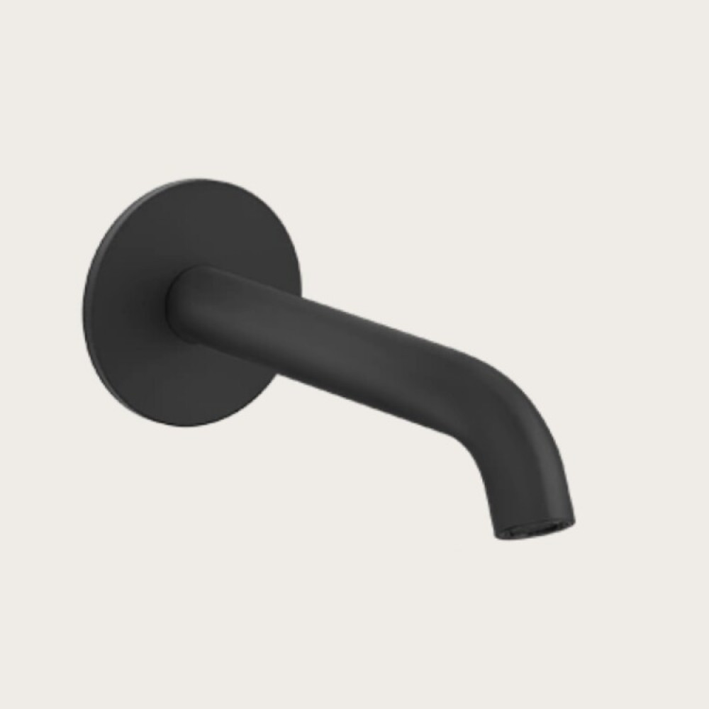 Излив, Gessi, 316 Bath-Shower, цвет-черный матовый