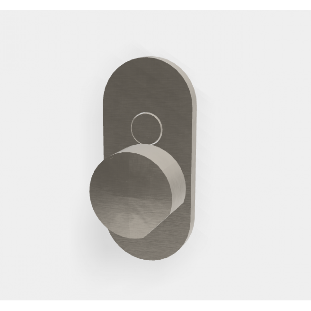 Смеситель для душа, Fima Carlo Frattini, So, на 1 потребитель, цвет-никель брашированный