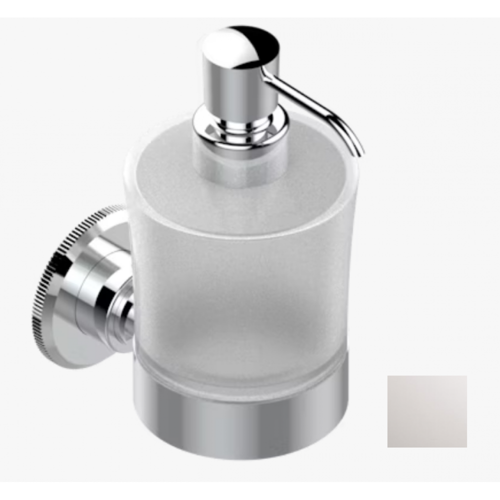 Дозатор для жидкого мыла, THG, Art Deco Crystal, шгв 73*128*148, цвет дозатора-никель