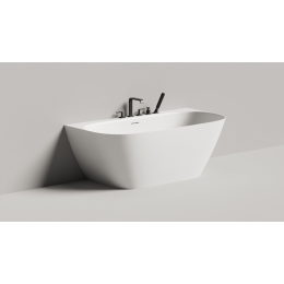 Ванна, Salini, Sofia Wall, шгв 1600*800*590, цвет внутри и снаружи-RAL 9011 matt