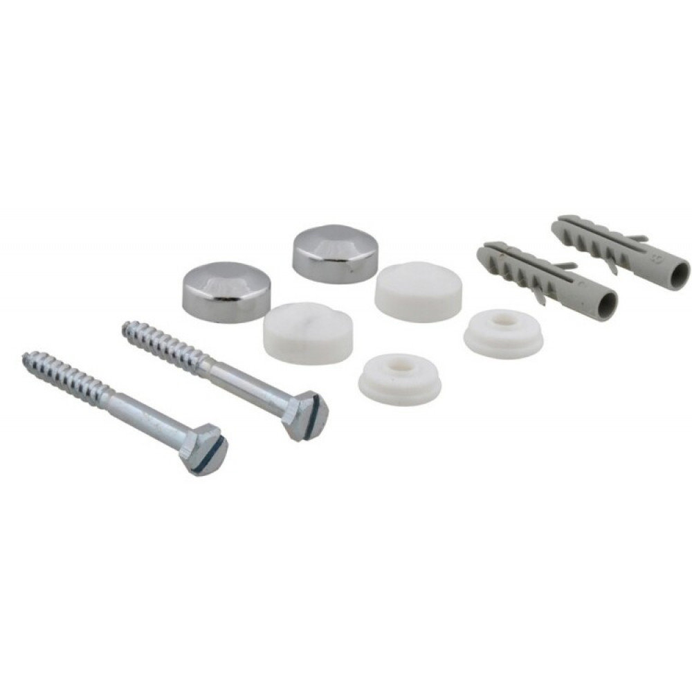 Комплект крепежа, Конкреп, BIS, для напольных унитазов, биде, 6x70 мм, шуруп из оцинкованной стали