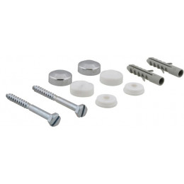 Комплект крепежа, Конкреп, BIS, для напольных унитазов, биде, 6x70 мм, шуруп из оцинкованной стали