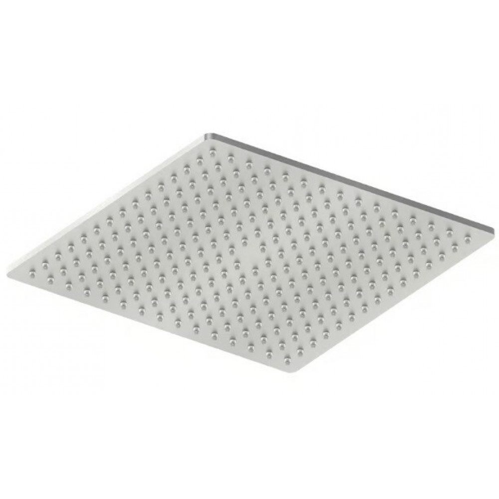 Верхний душ, Quadro design, 300*300, цвет-сталь брашированная