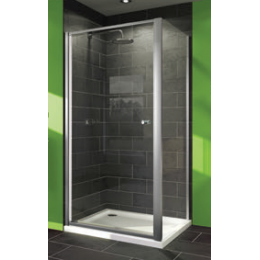 Дверь, Huppe, X0, шв 800*1900, серебристый матовый, цвет стекла-прозрачный