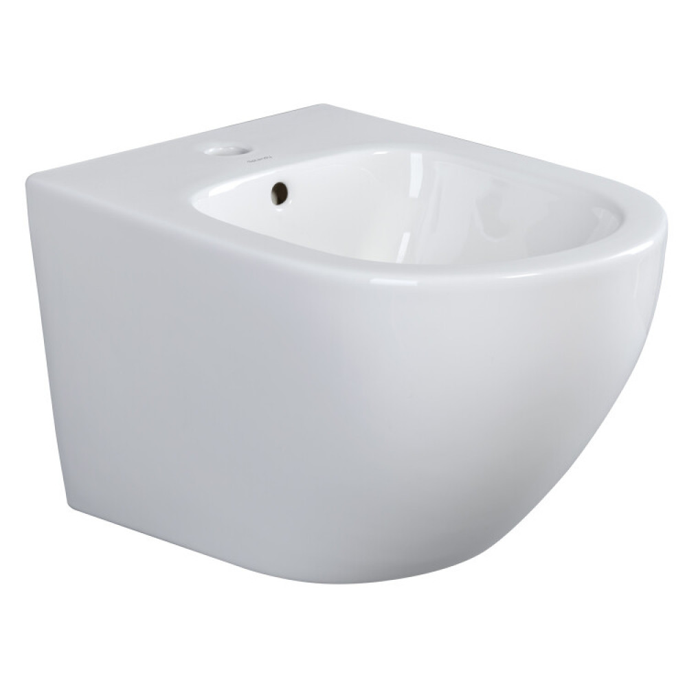 Биде, Splendy, Light, подвесной, шгв 370*525*320, Crystal glaze, цвет-белый