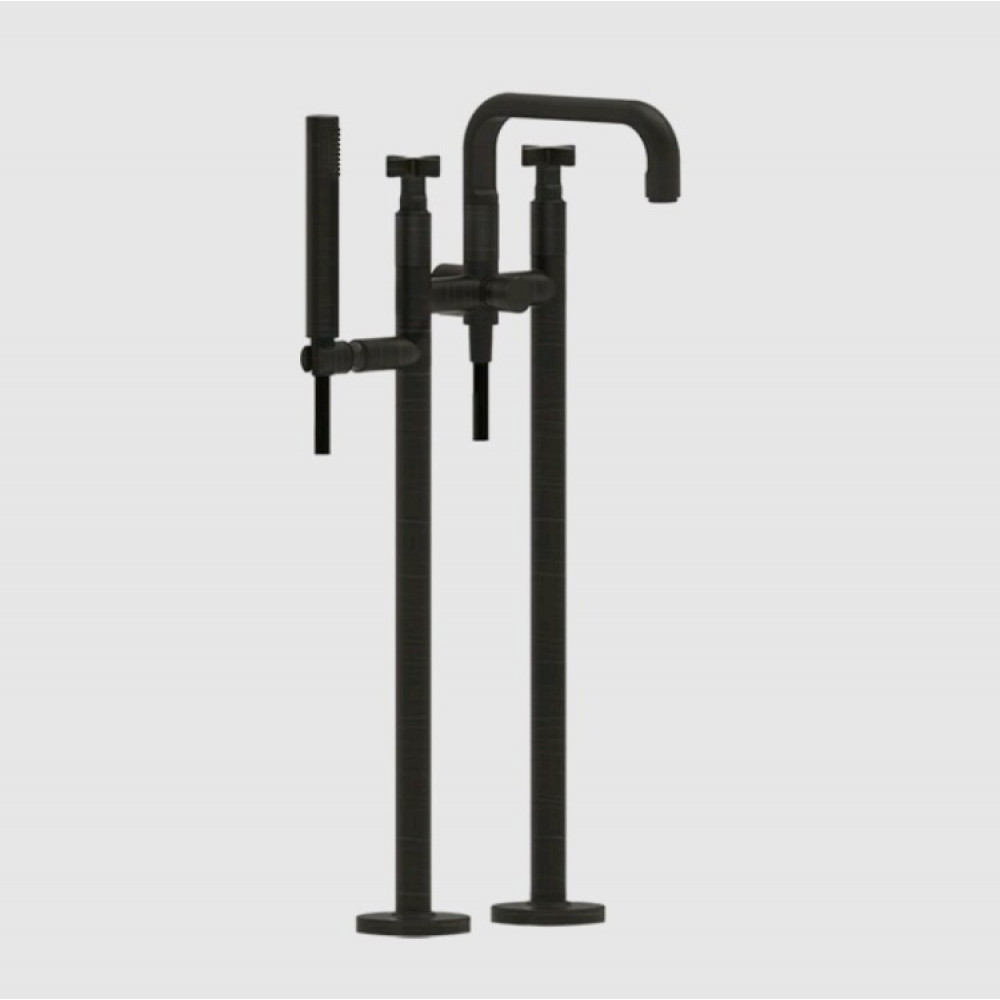 Смеситель для ванны и душа, Gessi, Inciso, цвет-Aged Bronze