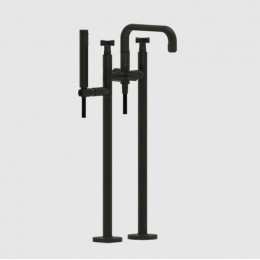 Смеситель для ванны и душа, Gessi, Inciso, цвет-Aged Bronze