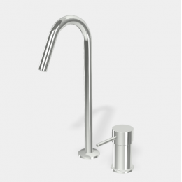 Смеситель для раковины, Fima Carlo Frattini, Spillo Up, цвет-хром