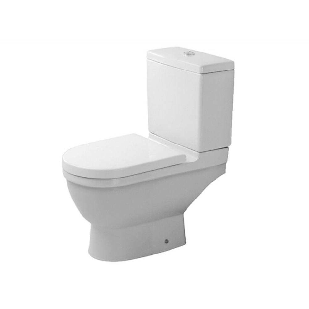 Унитаз напольный, Duravit, Starck 3, шгв 370*655*430, цвет-белый