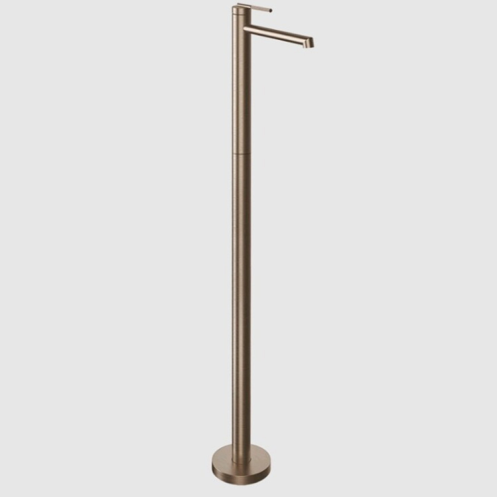 Смеситель для ванны, Gessi, Ingranaggio, цвет-Copper Brushed PVD