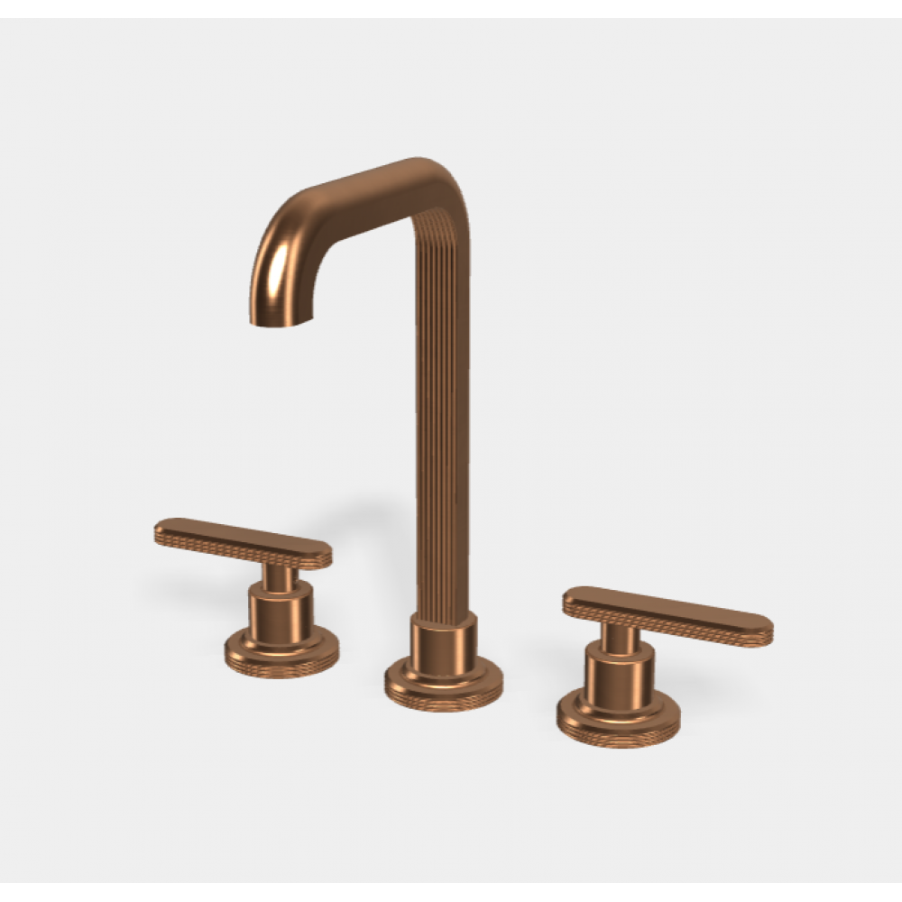 Смеситель для раковины, Fima Carlo Frattini, Park Lane, цвет-бронза брашированная янтарная