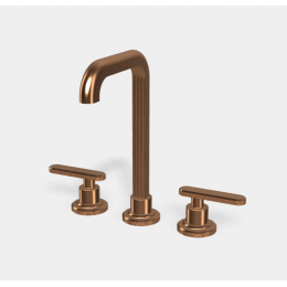 Смеситель для раковины, Fima Carlo Frattini, Park Lane, цвет-бронза брашированная янтарная