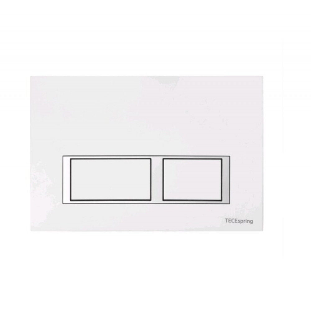 Клавиша смыва, TECE, TeceSpring V, для унитаза, шгв 245*8*165, цвет-белый/хром