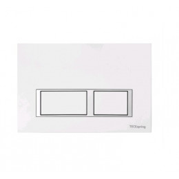 Клавиша смыва, TECE, TeceSpring V, для унитаза, шгв 245*8*165, цвет-белый/хром