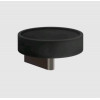 Мыльница, Gessi, Origini, шгв 115*125*67,5, цвет-чёрный/Black Metal Brushed PVD