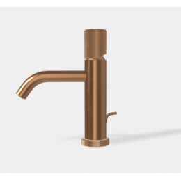 Смеситель для раковины, Fima Carlo Frattini, Spillo Tech,  G COLLECTION, цвет-брашированная янтарная бронза