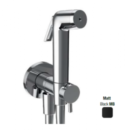 Гигиенический душ, Almar, Shut Off, цвет-черный матовый (Товар заказной, возврату не подлежит)