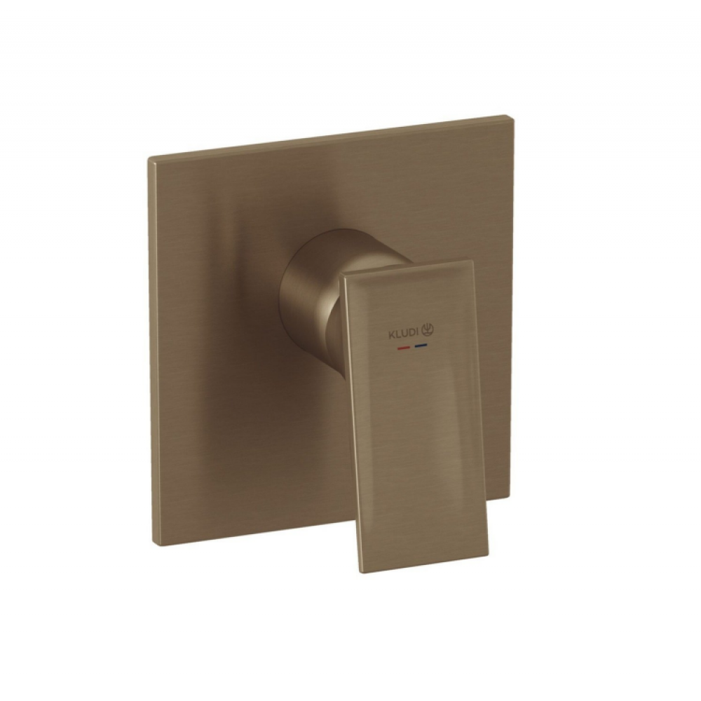 Смеситель для душа, Kludi, DECUS, на 1 потребитель, цвет-бронза брашированная