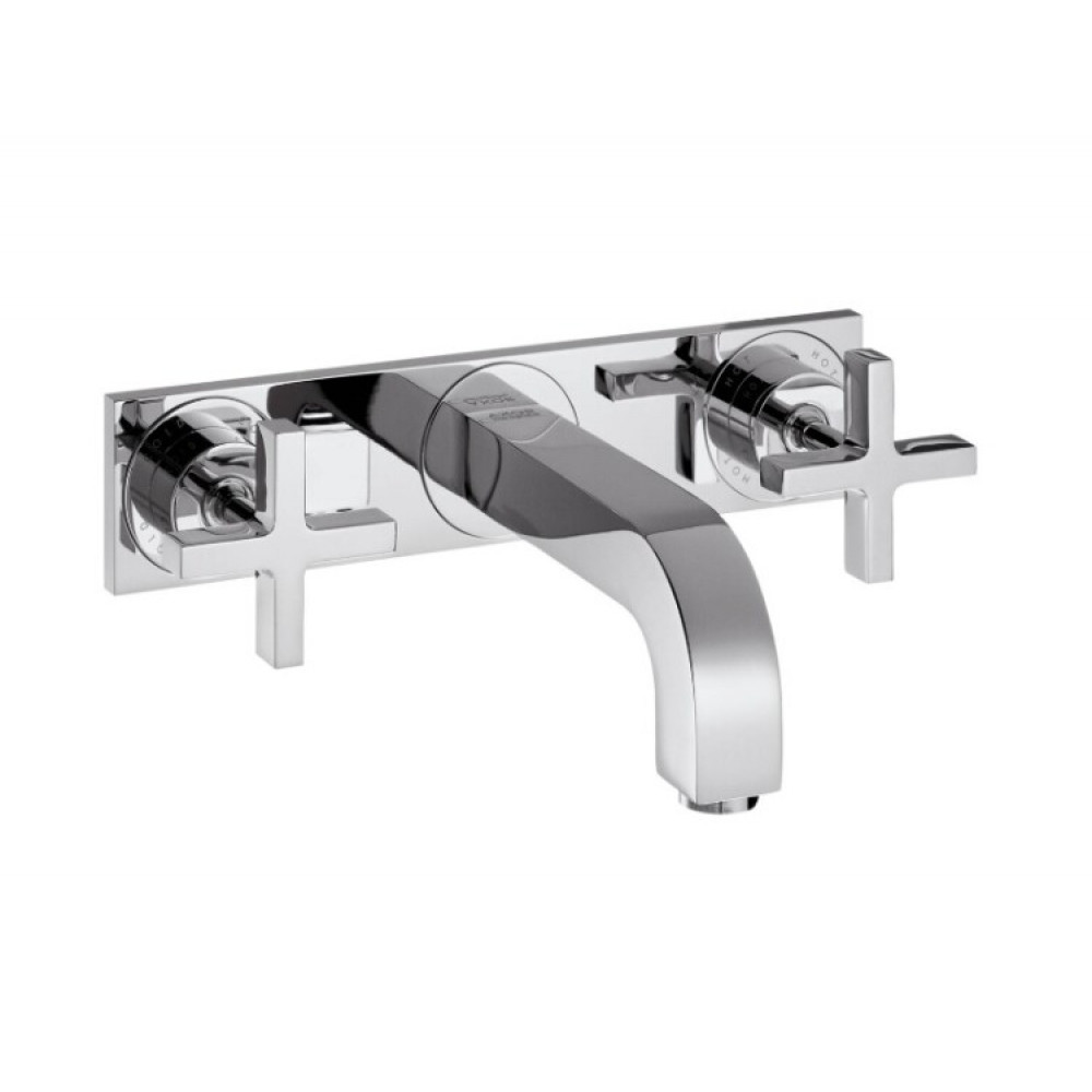 Смеситель для раковины, Hansgrohe, Axor Citterio, цвет-шлифованное золото