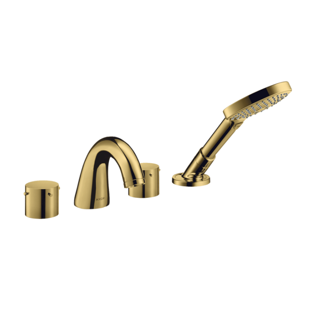 Смеситель для ванны и душа, Hansgrohe, Axor, цвет-полированное золото