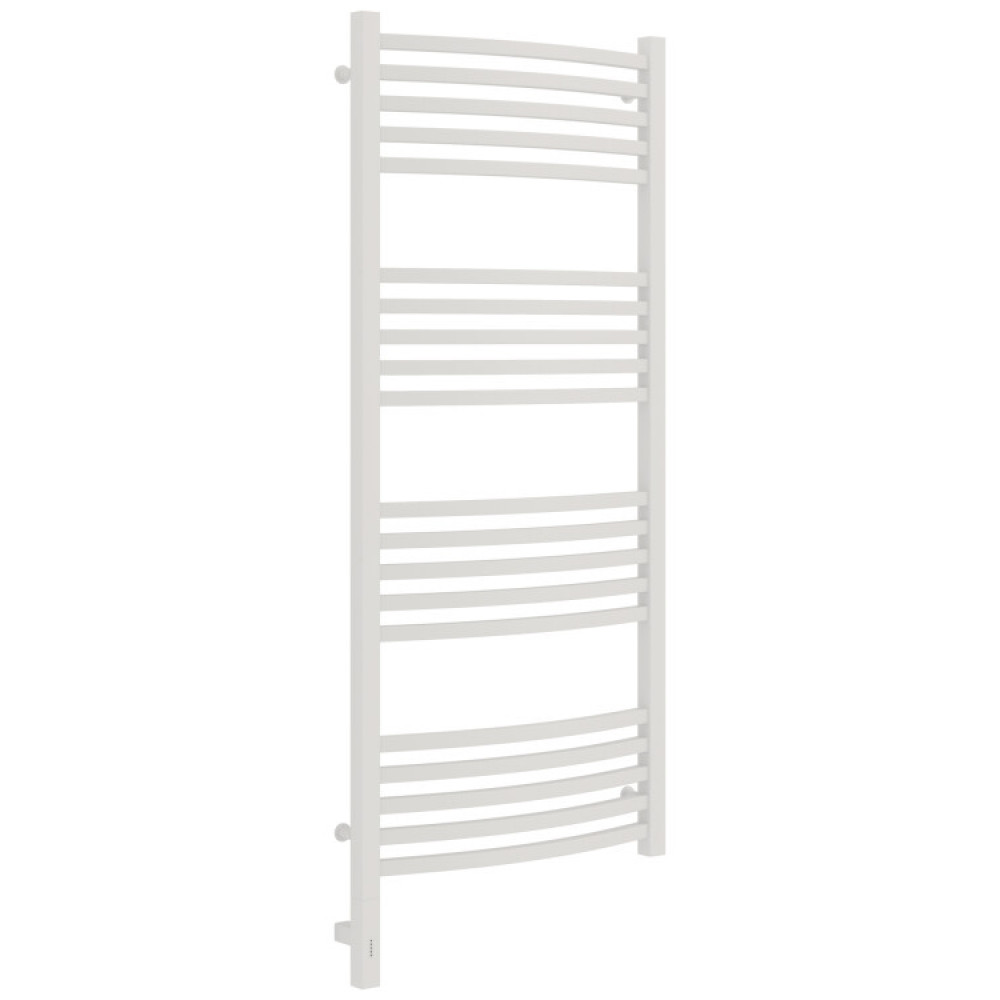 Полотенцесушитель, Сунержа, Аркус 3.0, шгв 530*106*1320, нижнее слева, МЭМ, цвет-белый матовый