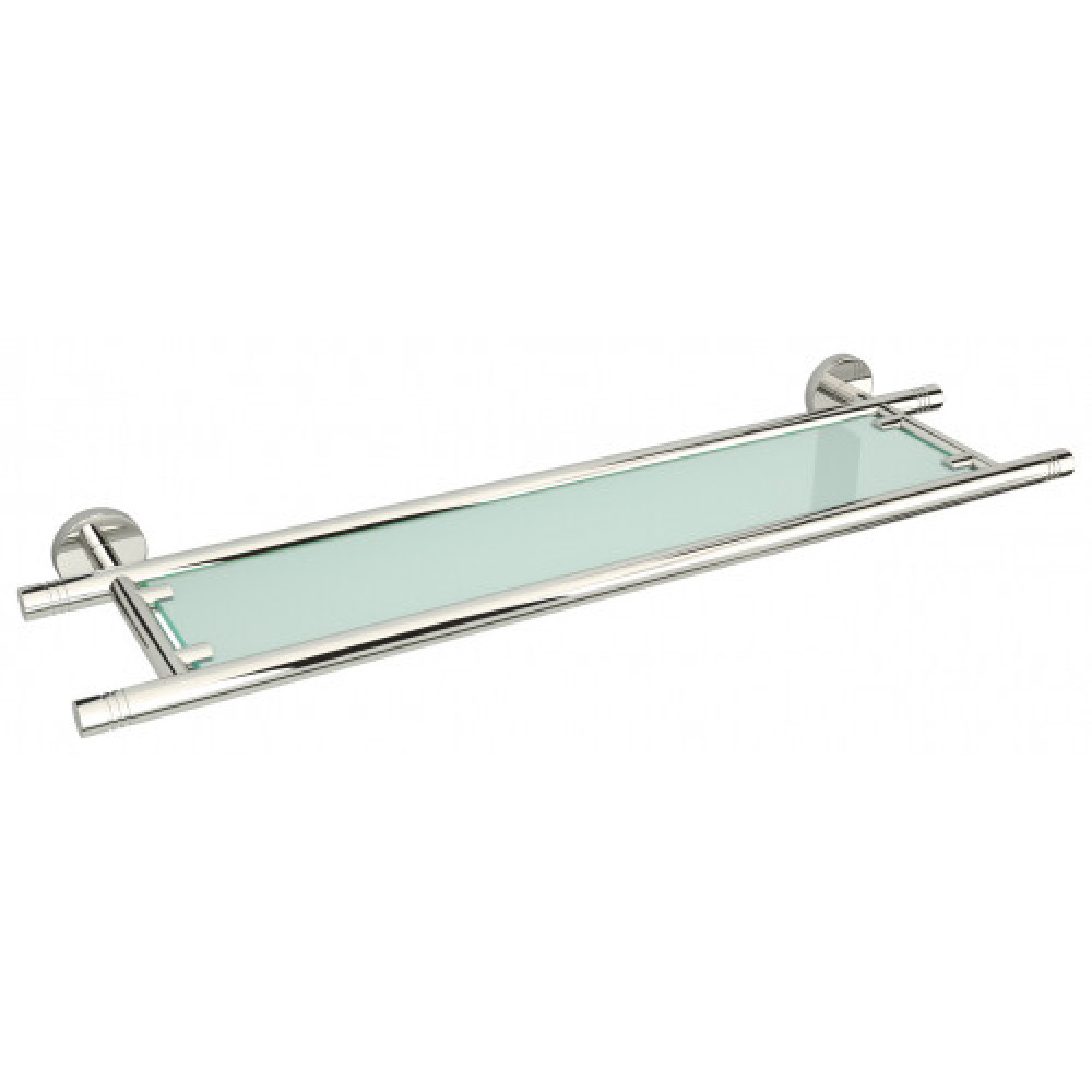 Полка, Сунержа, КАНЬОН, шгв 600*173*50, цвет-черный хром