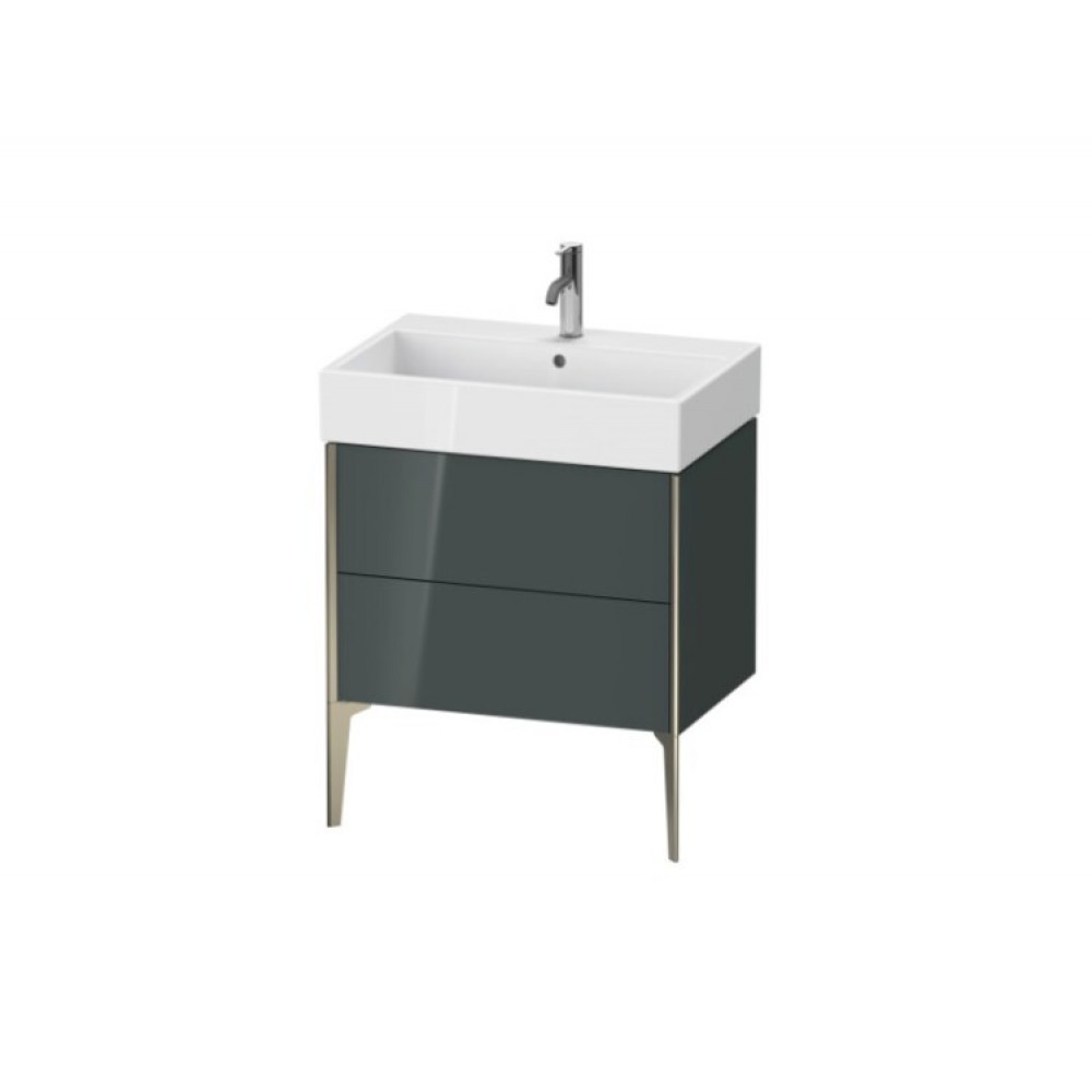 Тумба под раковину, Duravit, XViu, шгв 684*493*454, раковина-необходимо заказать, цвет-Dolomiti Grey HG