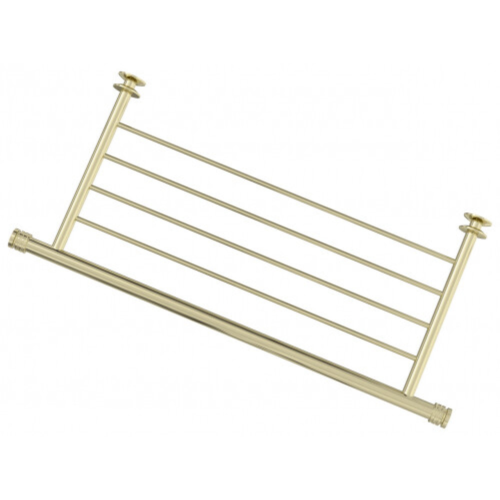 Полка, Сунержа, прямая 4П, ш 470, материал-нержавеющая сталь, цвет-шампань