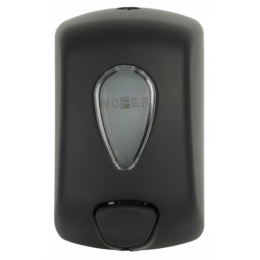 Дозатор для жидкого мыла, Nofer, Classic, шгв 128*90*210, цвет дозатора-черный