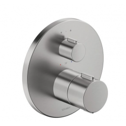 Смеситель для душа, Duravit, на 2 потребителя, цвет-нержавеющая сталь