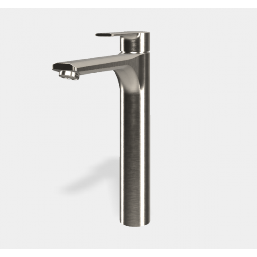 Смеситель для раковины, Fima Carlo Frattini, Mast, цвет-брашированный никель