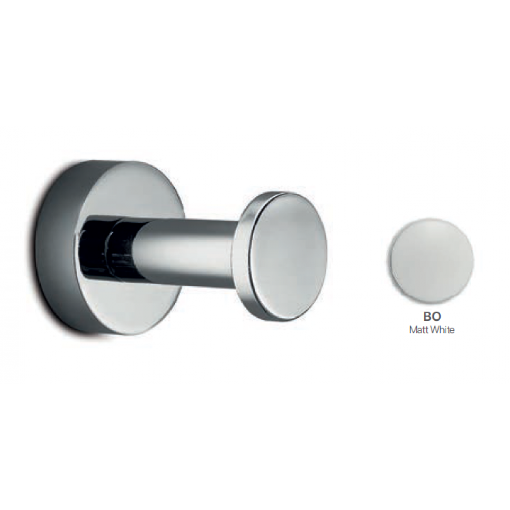 Крючок, 3SC, Mini, шгв 40*50*40, цвет-белый матовый