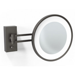 Косметическое зеркало, Decor Walther, BS, шгв 300*90*220, с подсветкой, цвет-черный матовый