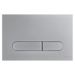 Клавиша смыва, Duravit, DuraSystem, для унитаза, шгв 230*6,5*150,5, цвет-хром матовый