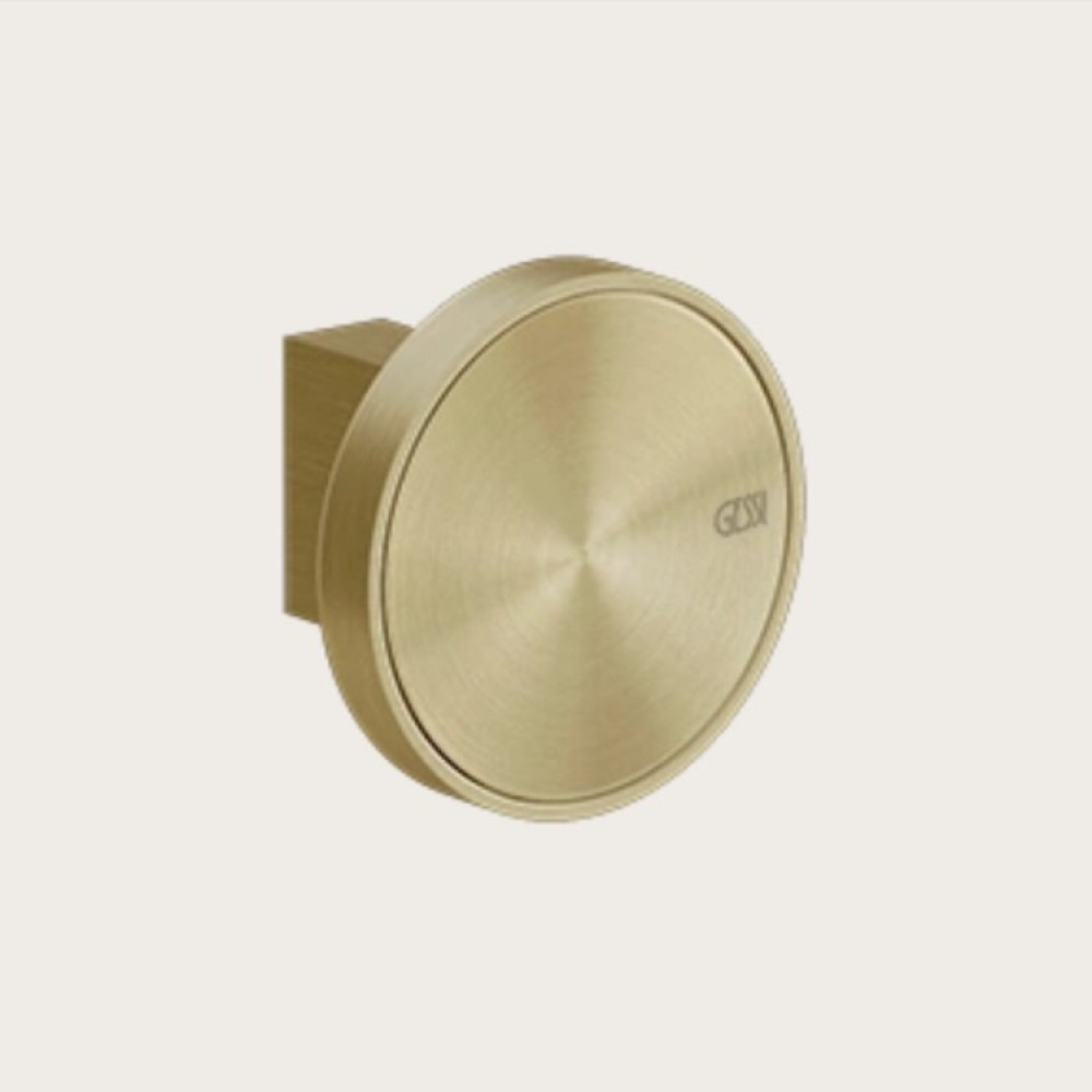 Крючок, Gessi, Origini, шгв 67*50*67, цвет-Brushed Brass PVD