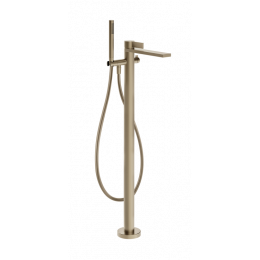 Смеситель для ванны и душа, Gessi, Inverso Diamantato, цвет-Brass Brushed PVD