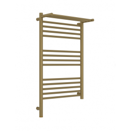 Полотенцесушитель, Сунержа, Богема 3.1, с 1 полкой, шгв 532*215*924, нижнее слева, МЭМ, цвет-золотой шёлк