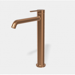 Смеситель для раковины, Fima Carlo Frattini, Snap, цвет-бронза брашированная янтарная