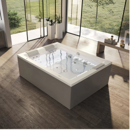 Гидромассажная ванна, Jacuzzi, Sharp Extra, шгв 2000*1500*650, Rainbow + Clean System, цвет-белый