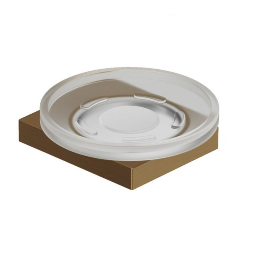 Мыльница, Kludi, VELA C, шгв 110*112*30, цвет-бронза брашированная