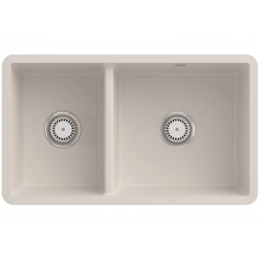 Мойка, Villeroy&Boch, Subway 60 SU, шгв 750*440*200, отверстия для смесителя-отсутствуют, CeramicPlus, цвет-Crema