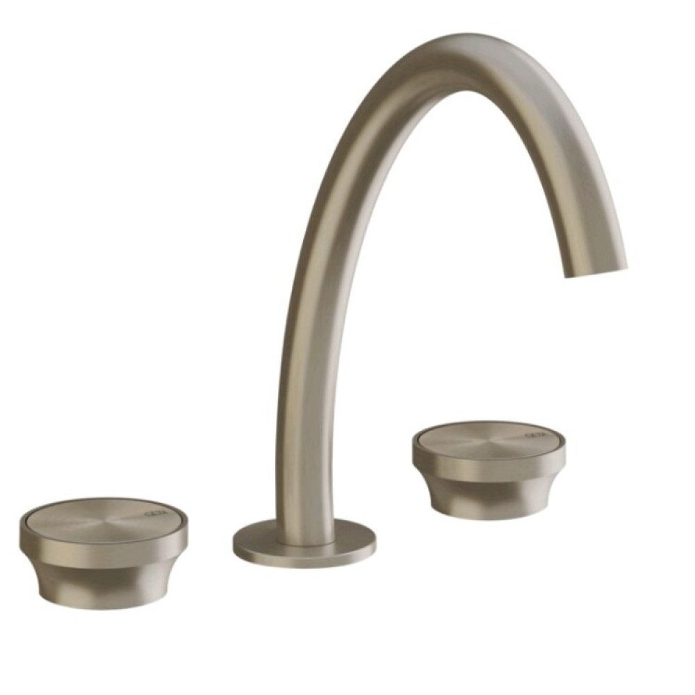 Смеситель для раковины, Gessi, Origini, цвет-Finox Brushed Nickel