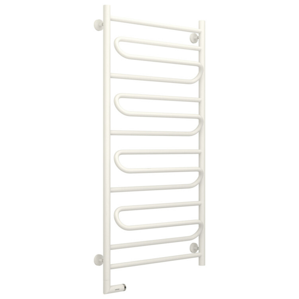 Полотенцесушитель, Сунержа, Элегия 2.0, шгв 650*117-132*1262, нижнее слева, МЭМ, цвет-белый матовый