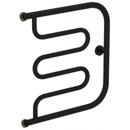 Полотенцесушитель, Сунержа, Лира+, шгв 510*65-80*536, цвет-чёрный матовый
