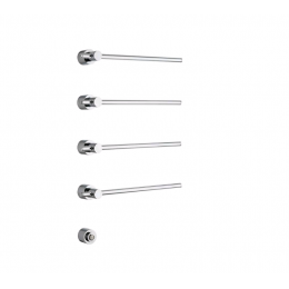 Полотенцесушитель, Margaroli, Sole, шгв 368*93*845, цвет-Warm Bronze Brushed PVD