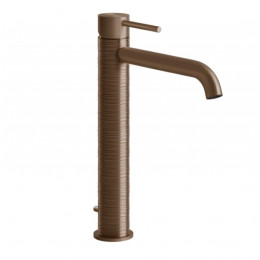 Смеситель для раковины, Gessi, 316 Trame, цвет-Brushed Copper PVD