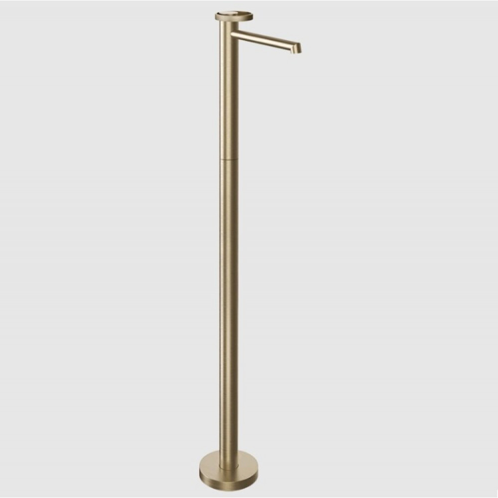 Смеситель для ванны, Gessi, Anello, цвет-Warm Bronze Brushed PVD