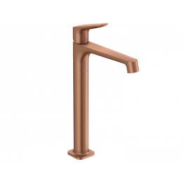 Смеситель для раковины, Hansgrohe, Axor Citterio M, цвет-шлифованное красное золото