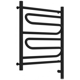 Полотенцесушитель, Сунержа, Элегия 3.0, шгв 532*120*724, нижнее справа, МЭМ, цвет-черный матовый