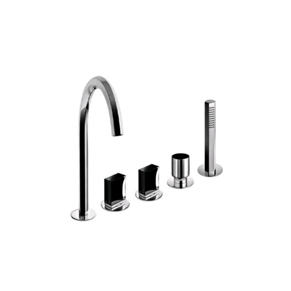 Смеситель для ванны и душа, Fantini, Venezia, цвет-хром